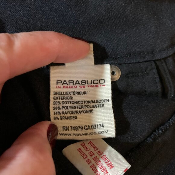 Parasuco pant 28 black women - Picture 9 of 14